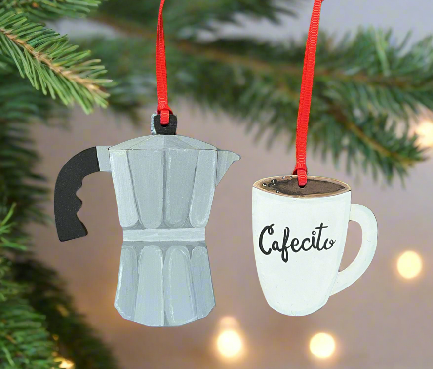 Cafe con Navidad Fusion Ornament Set