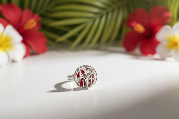 Boricua Rose Ring