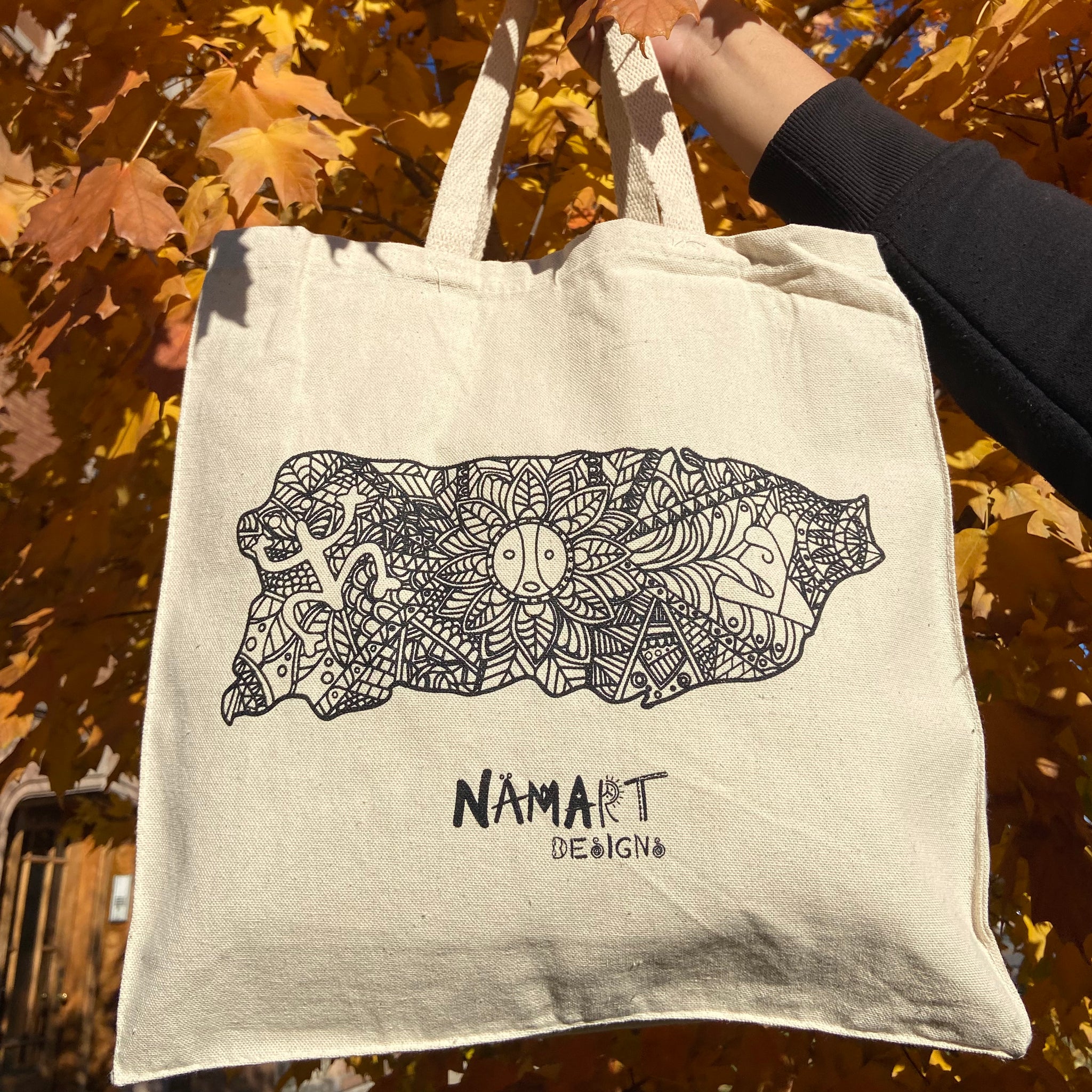 Isla Taino Tote Bag NamArt Designs