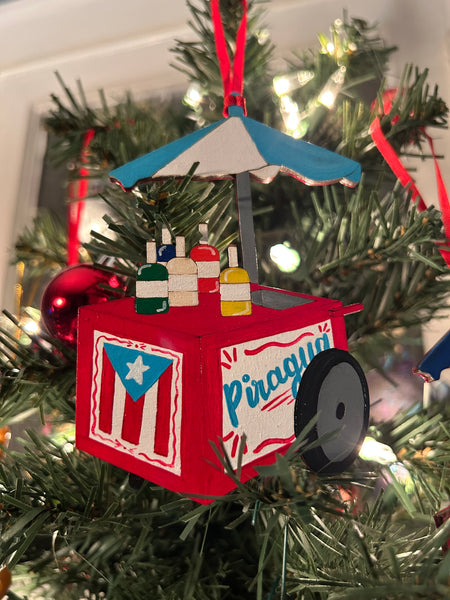 Boricua Piragua Ornament