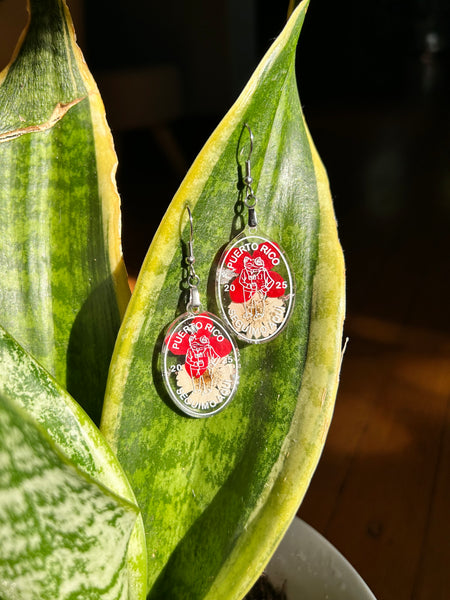 Concho Flower Earrings