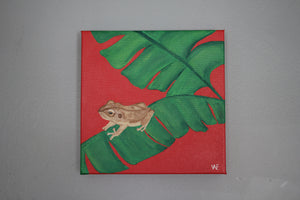 Original Hand Painted Coqui Coral