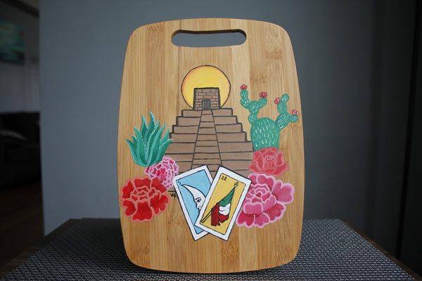 Mexico Loteria Cutting Board