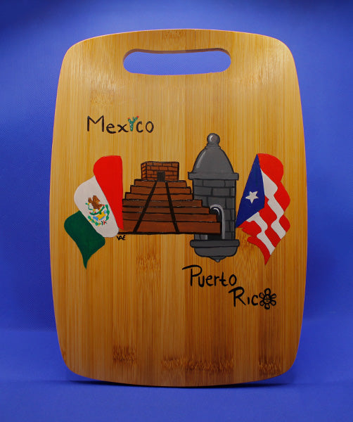 MEXICO - PUERTO RICO Cutting Board