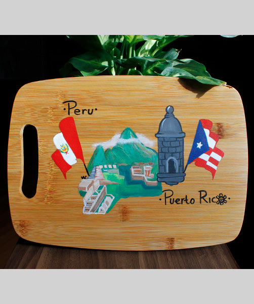 PERU - PUERTO RICO Cutting Board