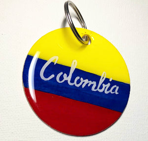 Colombia Empanadas Keychain