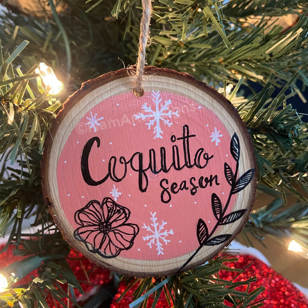 Coquito Season Single Ornament