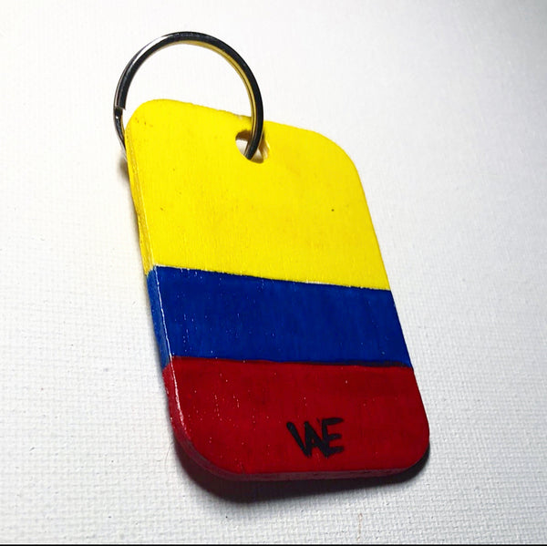 Colombia Cafe Keychain